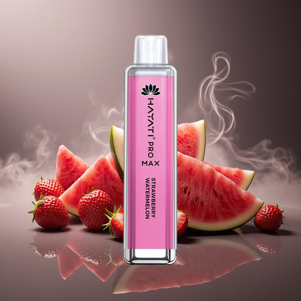 Partihandel Sverige Hayati Pro Max 4000 Puffs Engångs Vape Jordgubb Vattenmelon 2ml TPD 1400mAh