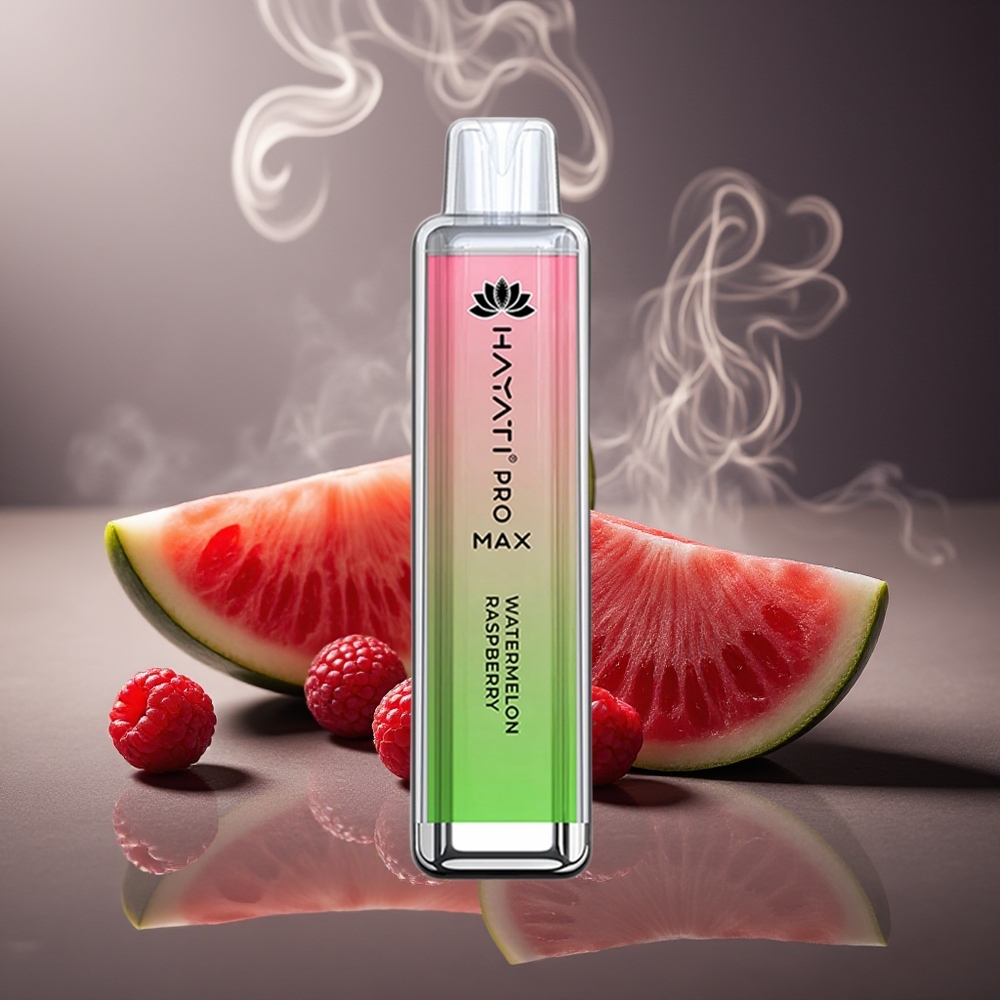 Partihandel Sverige Hayati Pro Max 4000 Puffs Engångs Vape Vattenmelon Hallon 2% Nikotin 1400mAh