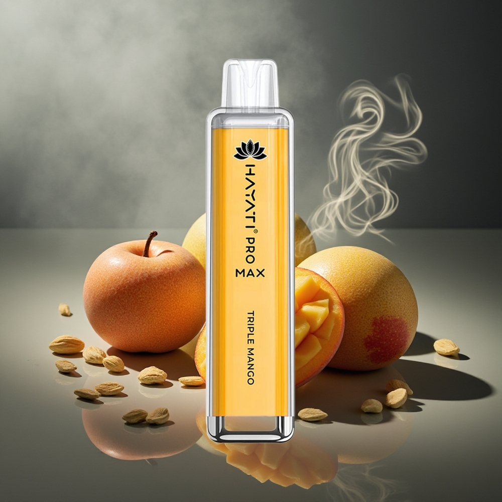 Partihandel Sverige Hayati Pro Max 4000 Puffs Trippel Mango 1400mAh 2ml TPD