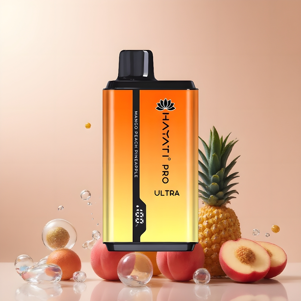 Partihandel Sverige Hayati Pro Ultra 15000 Mango Persika Ananas 2x12ml 850mAh 2%