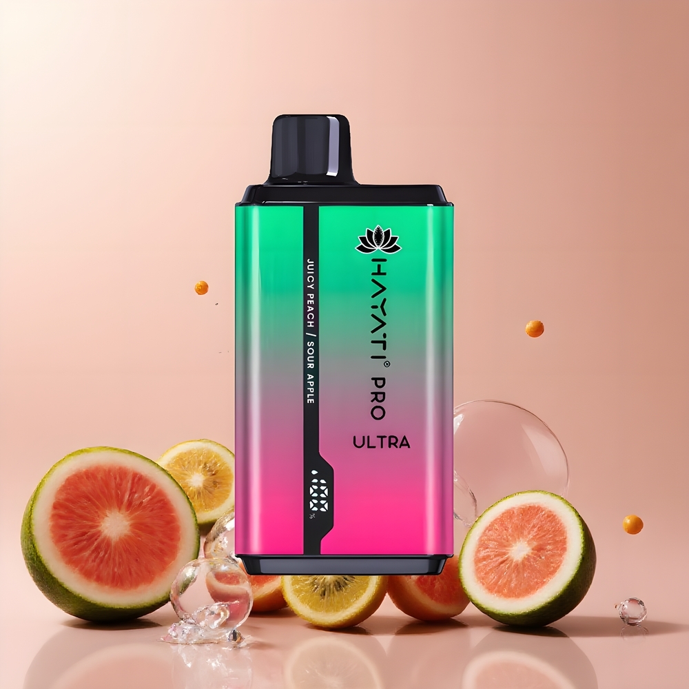 Partihandel Sverige Hayati Pro Ultra 15000 Puffs 2x12ml 2% Vattenmelon Kiwi Passionsfrukt