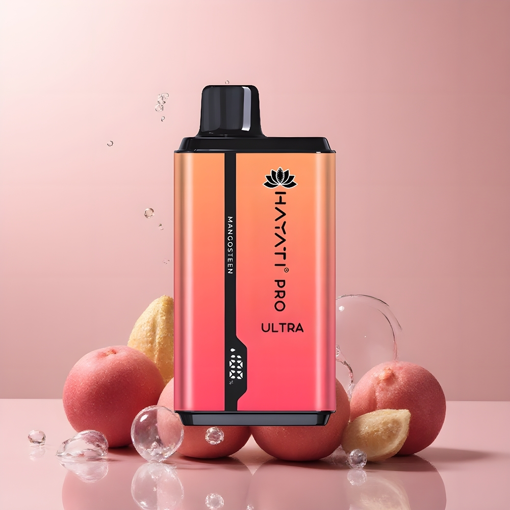 Partihandel Sverige Hayati Pro Ultra 15000 Puffs Engångs Vape Mangostan 850mAh 24ml