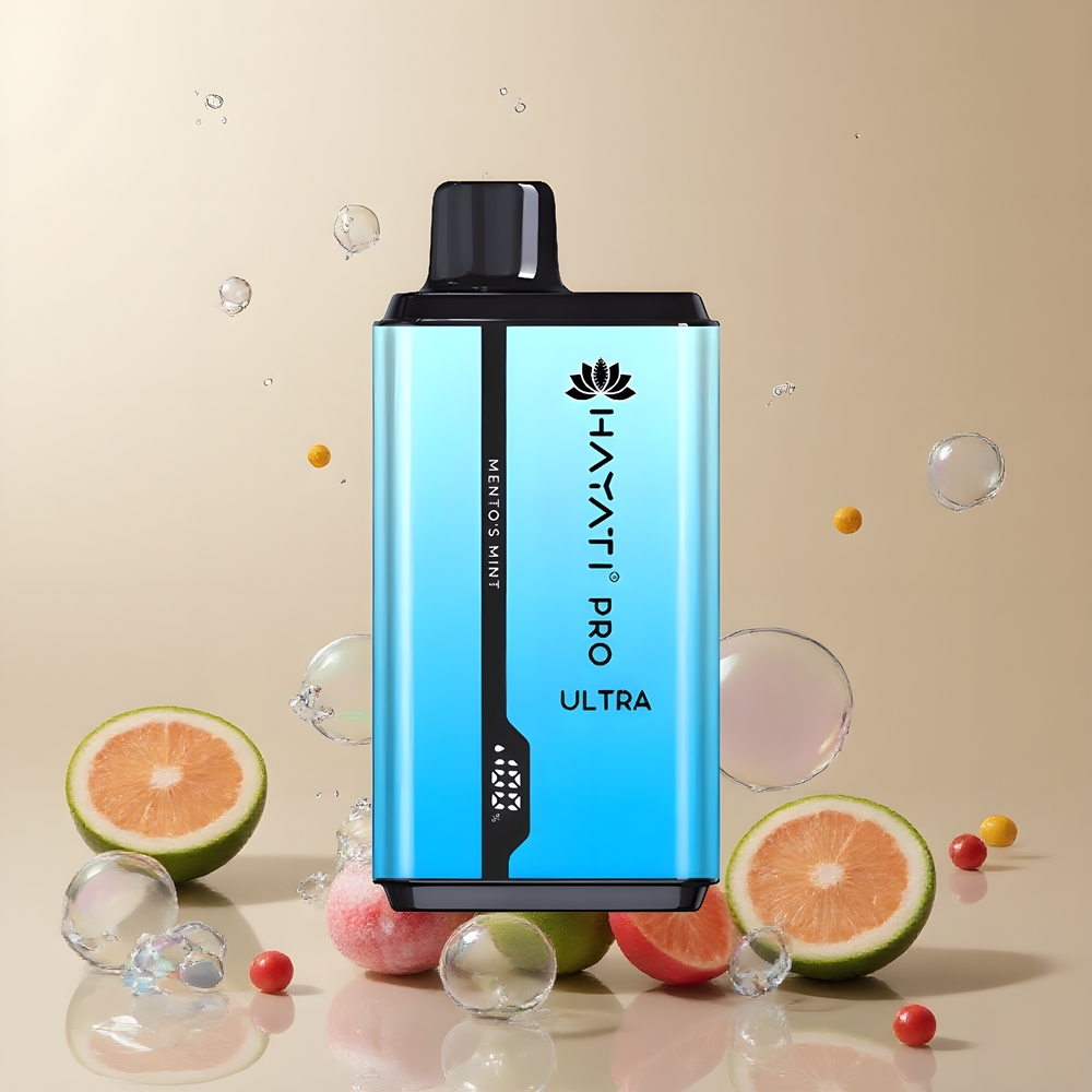 Partihandel Sverige Hayati Pro Ultra 15000 Puffs Engångs Vape Mynta 2 12ml 2%