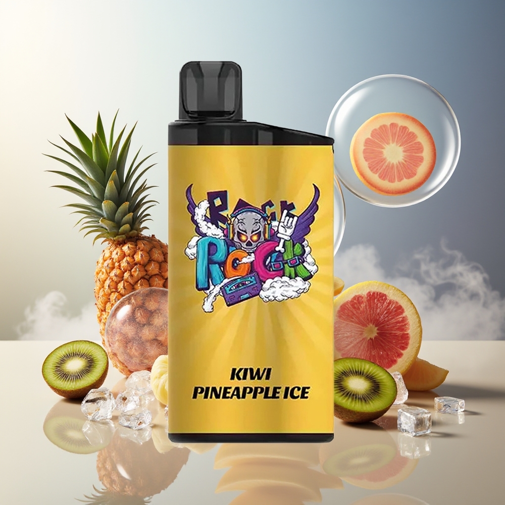 Partihandel Sverige IGET Bar 3500 Puffar Engångsvape Kiwi Ananas Is 1.2 Ohm Mesh Coil 1400 mAh