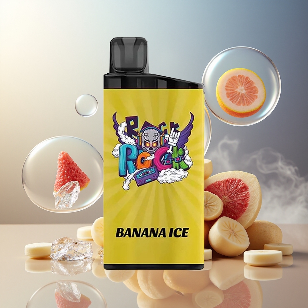 Partihandel Sverige IGET Bar 3500 Puffs 1400 mAh Banan Is
