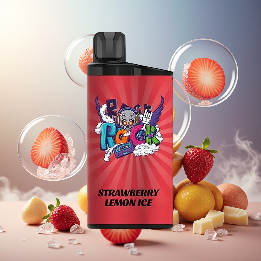 Partihandel Sverige IGET Bar 3500 Puffs Engångsvape Jordgubb Citron Is 1400 mAh