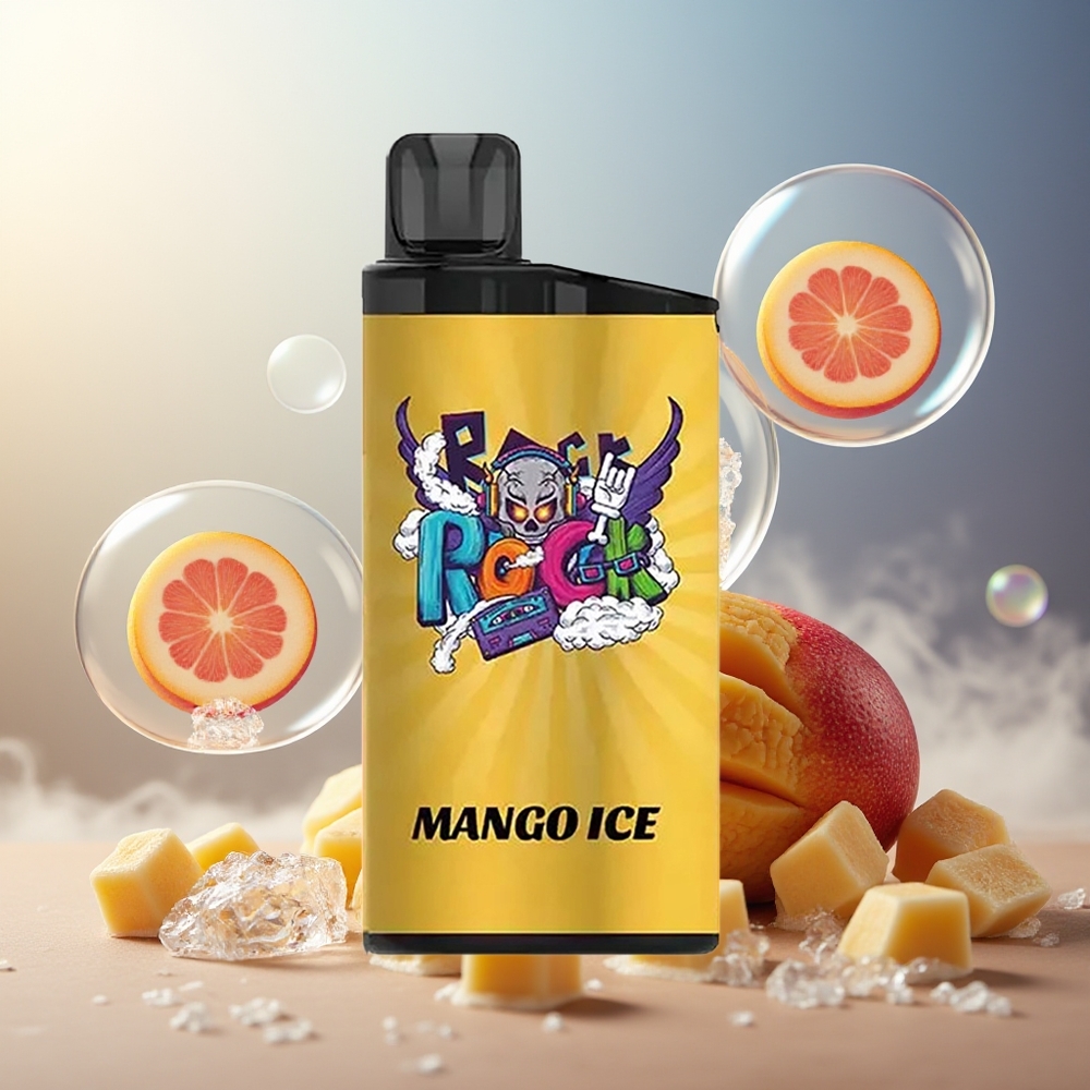 Partihandel Sverige IGET Bar 3500 Puffs Engångsvape Mango Is 1.2 Ohm Mesh 1400 mAh