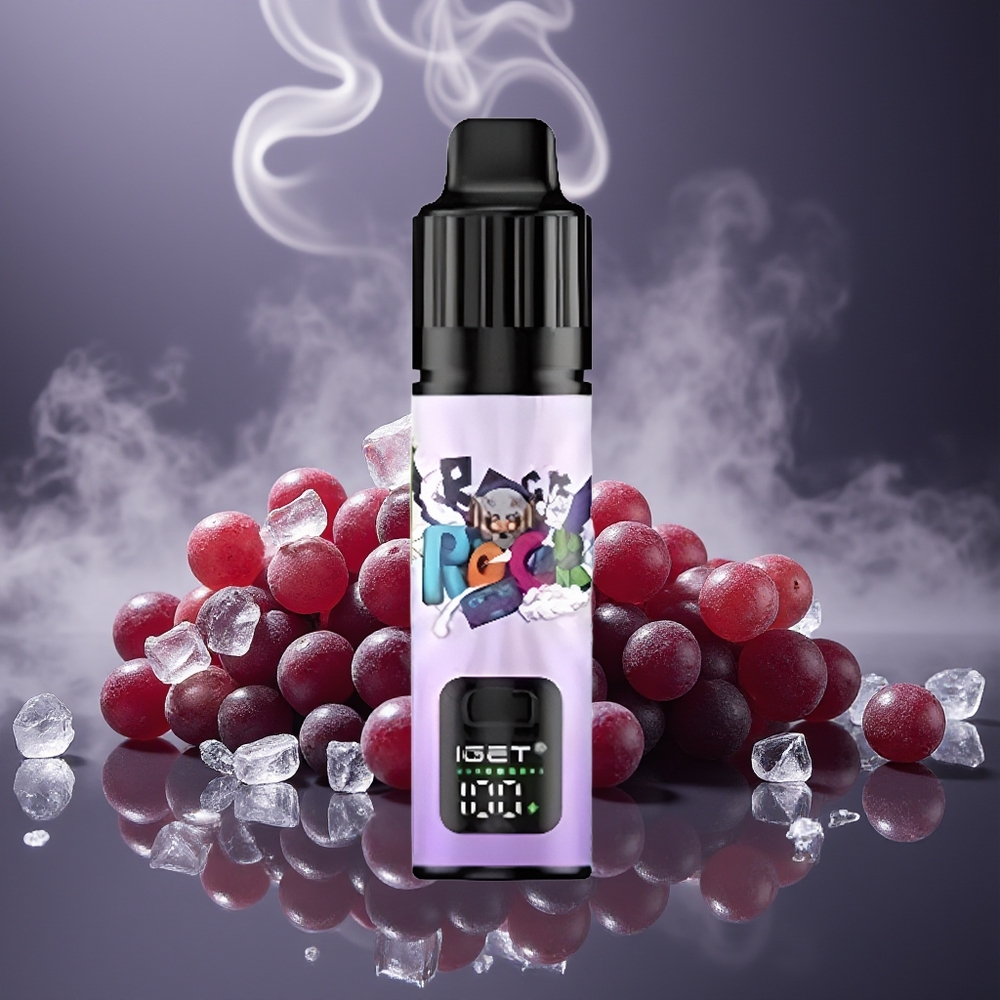 Partihandel Sverige IGET BAR PLUS S3 POD 10000 Puffs 18ml 5% Disposable Vape Vindruvis