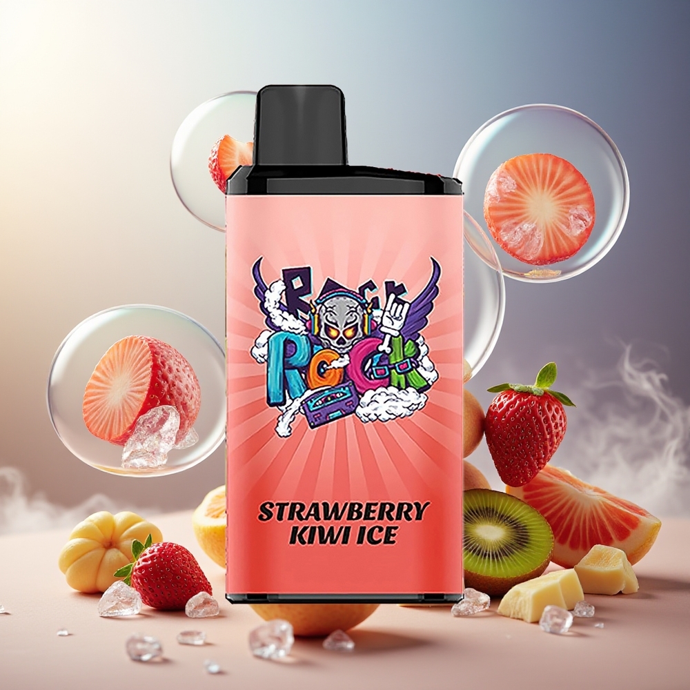 Partihandel Sverige IGET Bar Pro 10000 Puffs 2000 mAh Engångs Vape Jordgubb Kiwi Is