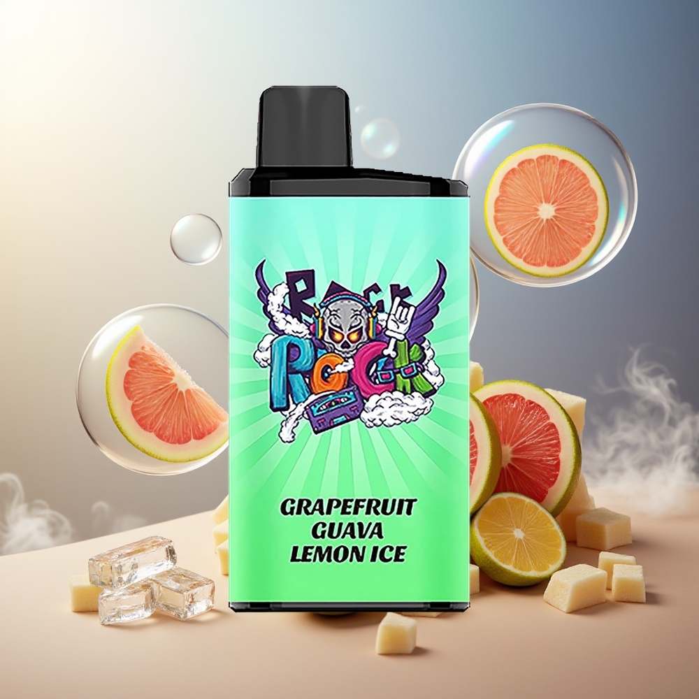 Partihandel Sverige IGET Bar Pro 10000 Puffs Engångs Vape Guava Citron Is 2000 mAh Mesh Coil