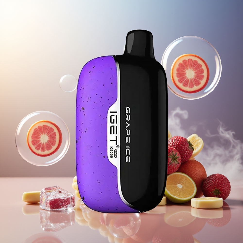 Partihandel Sverige IGET Moon K5000 1.35 Ohm Mesh PC 81.5g Vindruvais