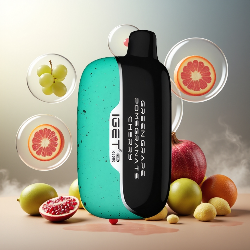 Partihandel Sverige IGET Moon K5000 81.5g Gröna Druvor Granatäpple Körsbär