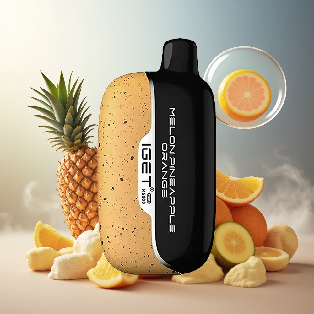 Partihandel Sverige IGET Moon K5000 81.5g Melon Ananas Apelsin