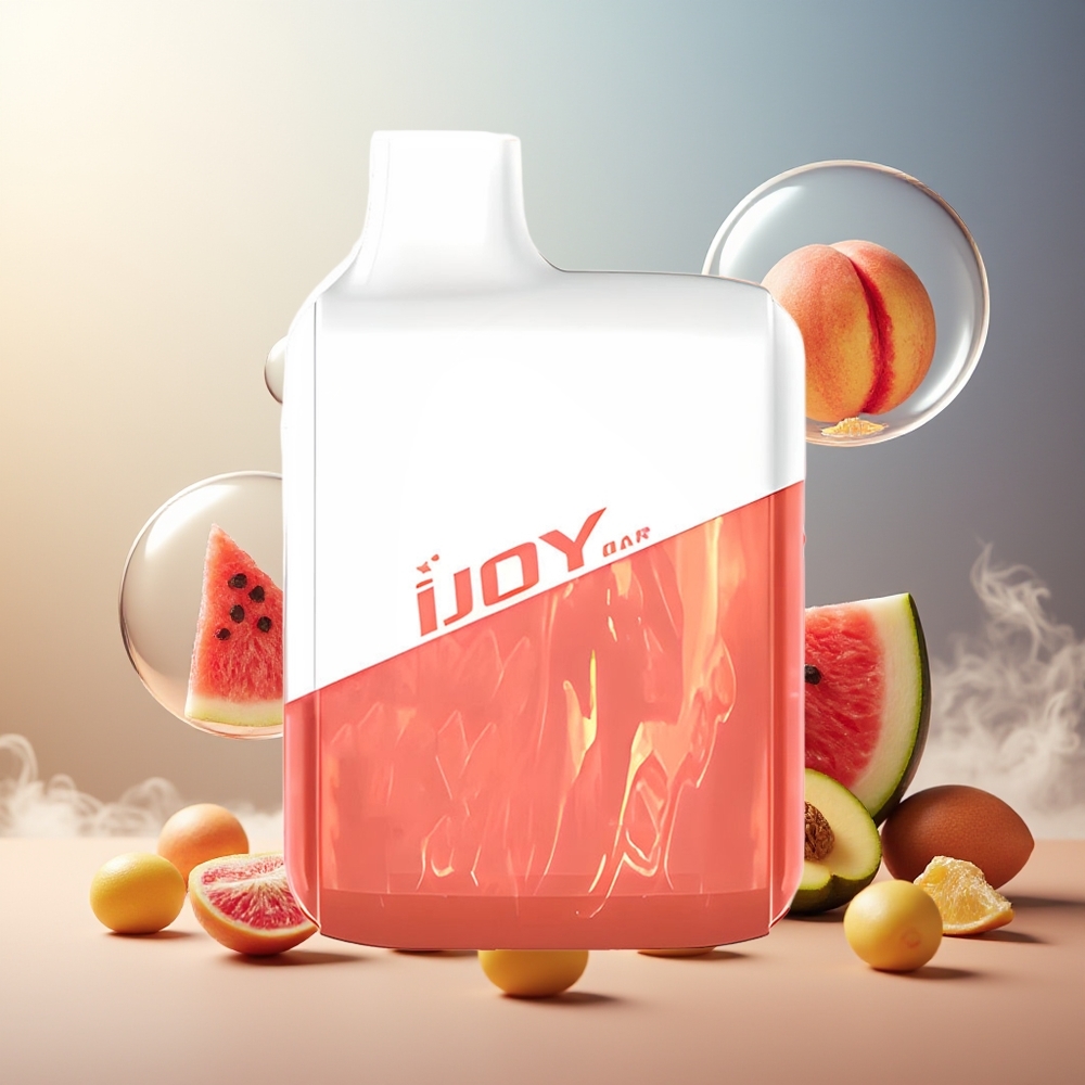 Partihandel Sverige IJOY Bar 1500 Puffar 500mAh Persika Mango Vattenmelon