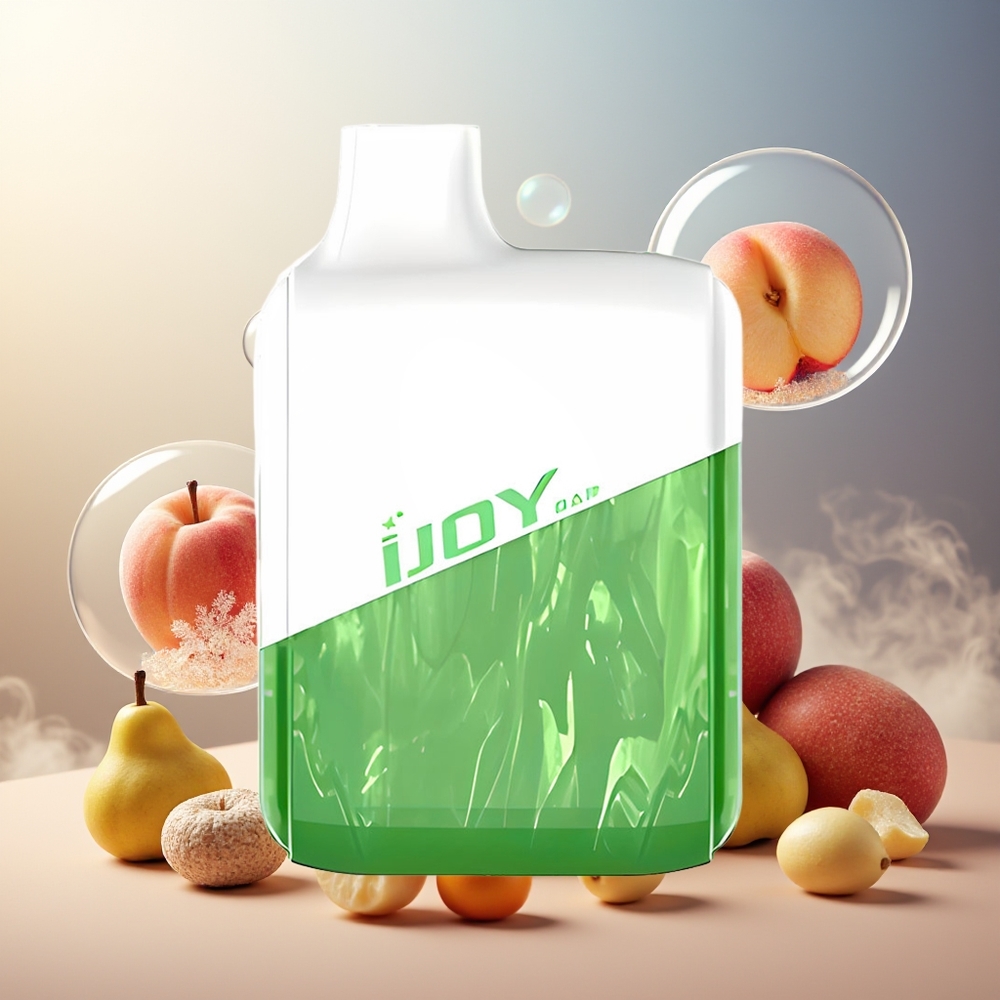 Partihandel Sverige IJOY Bar 1500 Puffs Engångs Vape Äpple Persika Päron 2ml 16mg