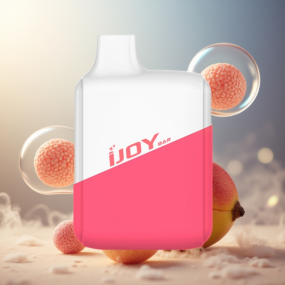 Partihandel Sverige IJOY Bar 600 Puffs Engångs Vape Litchi Mango 2ml 50mg