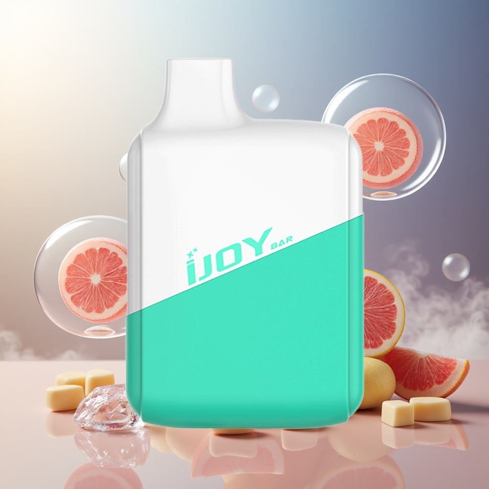 Partihandel Sverige IJOY Bar 600 Puffs Engångs Vape Tuggummi Is 2ml 16mg
