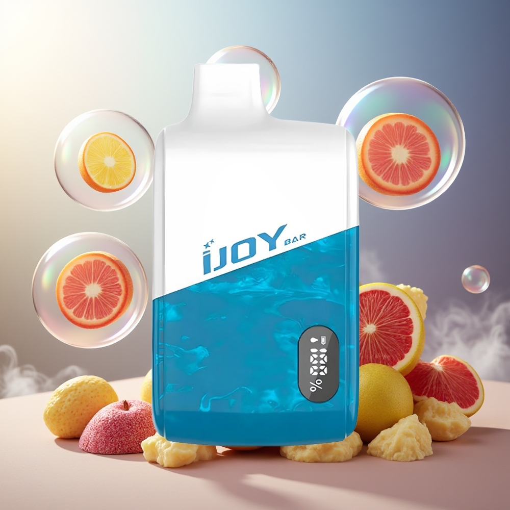 Partihandel Sverige IJOY Bar IC8000 8000 Puffar Tropisk Regnbågsblast