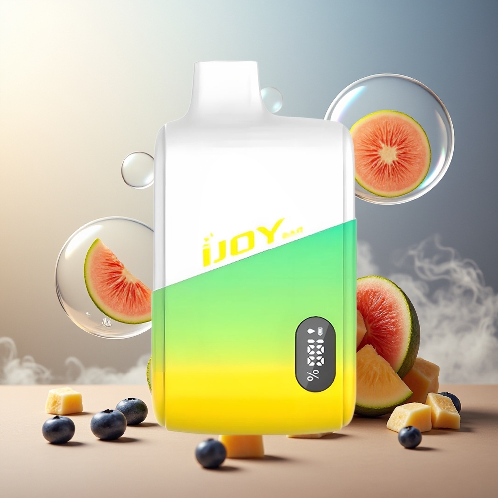 Partihandel Sverige IJOY Bar IC8000 8000 puffar Engångs Vape Mango Melon Blåbär