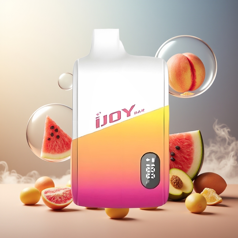 Partihandel Sverige IJOY Bar IC8000 8000 puffar Persika Mango Vattenmelon