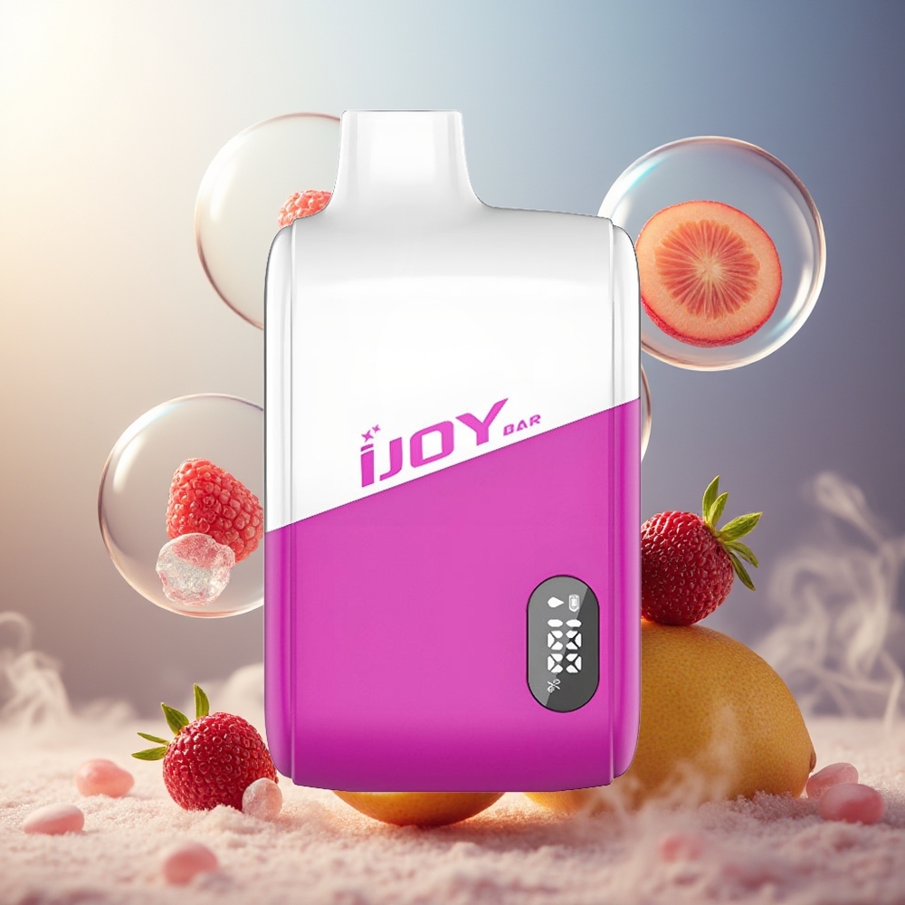 Partihandel Sverige IJOY Bar IC8000 Engångs Vape Trebär 8000 Puffar 18ml 5%