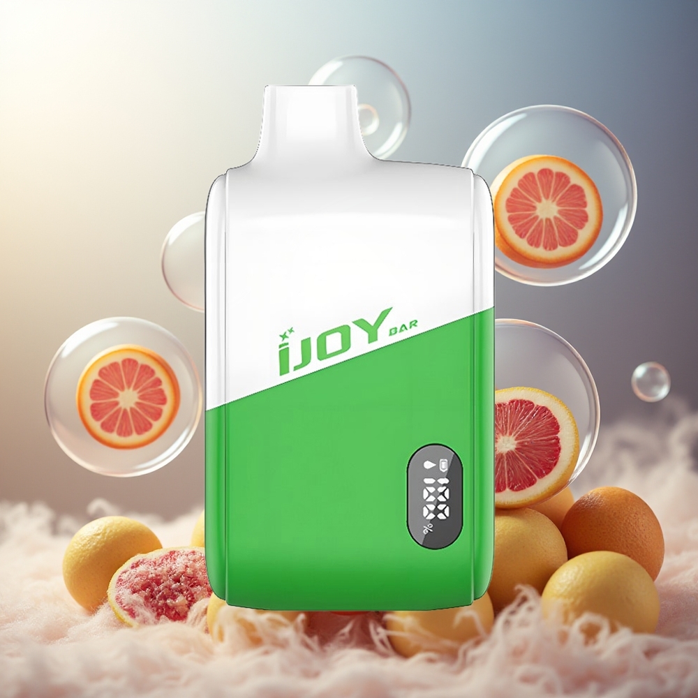 Partihandel Sverige IJOY Bar IC8000 Engångsvape Klar 8000 puffar 18ml 5% nikotin
