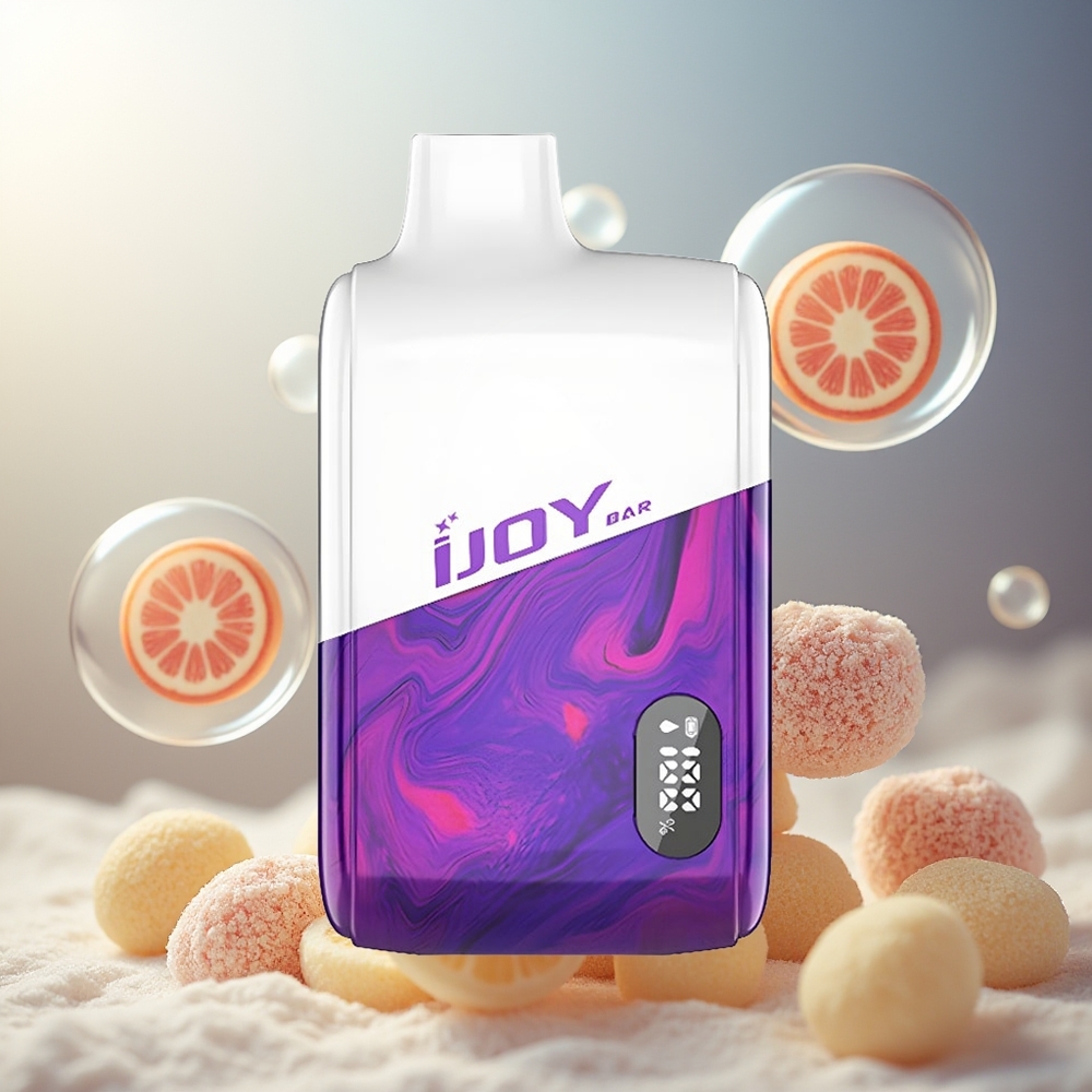 Partihandel Sverige IJOY Bar IC8000 Vit Gummibjörn 8000 Puffar 18ml 5%