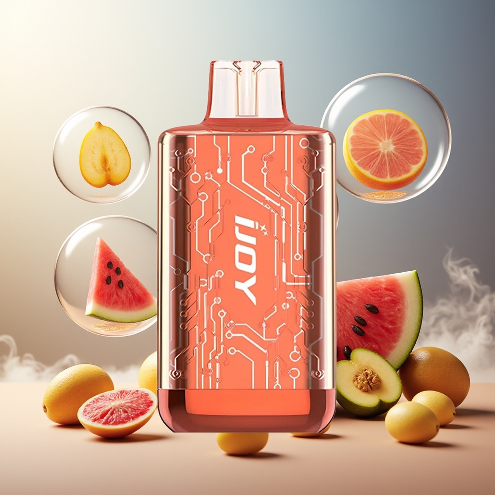Partihandel Sverige IJOY CYBER 5000 Puffs 13ml Mango Vattenmelon 550mAh Type-C