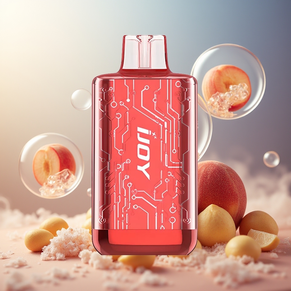 Partihandel Sverige IJOY CYBER 5000 Puffs 13ml Persikosoda