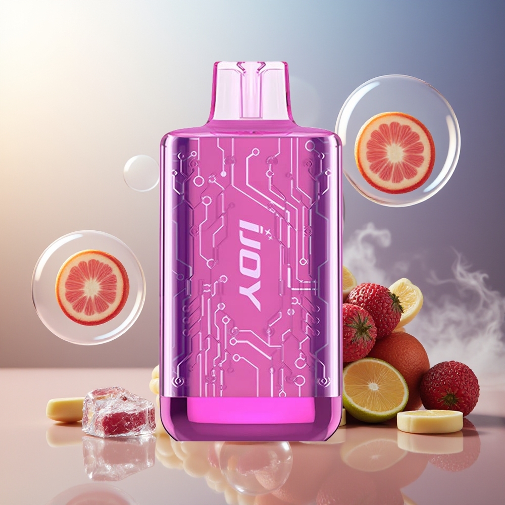Partihandel Sverige IJOY CYBER 5000 Puffs 13ml Vindruvor Is