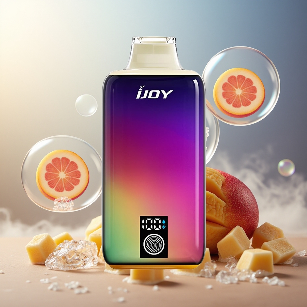 Partihandel Sverige IJOY LUNA 20000 Mango Is 20ML 900mAh TYPE-C