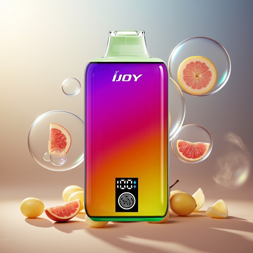 Partihandel Sverige IJOY LUNA 20000 Puffs Dubbel Äpple 20ML 900mAh TYPE-C