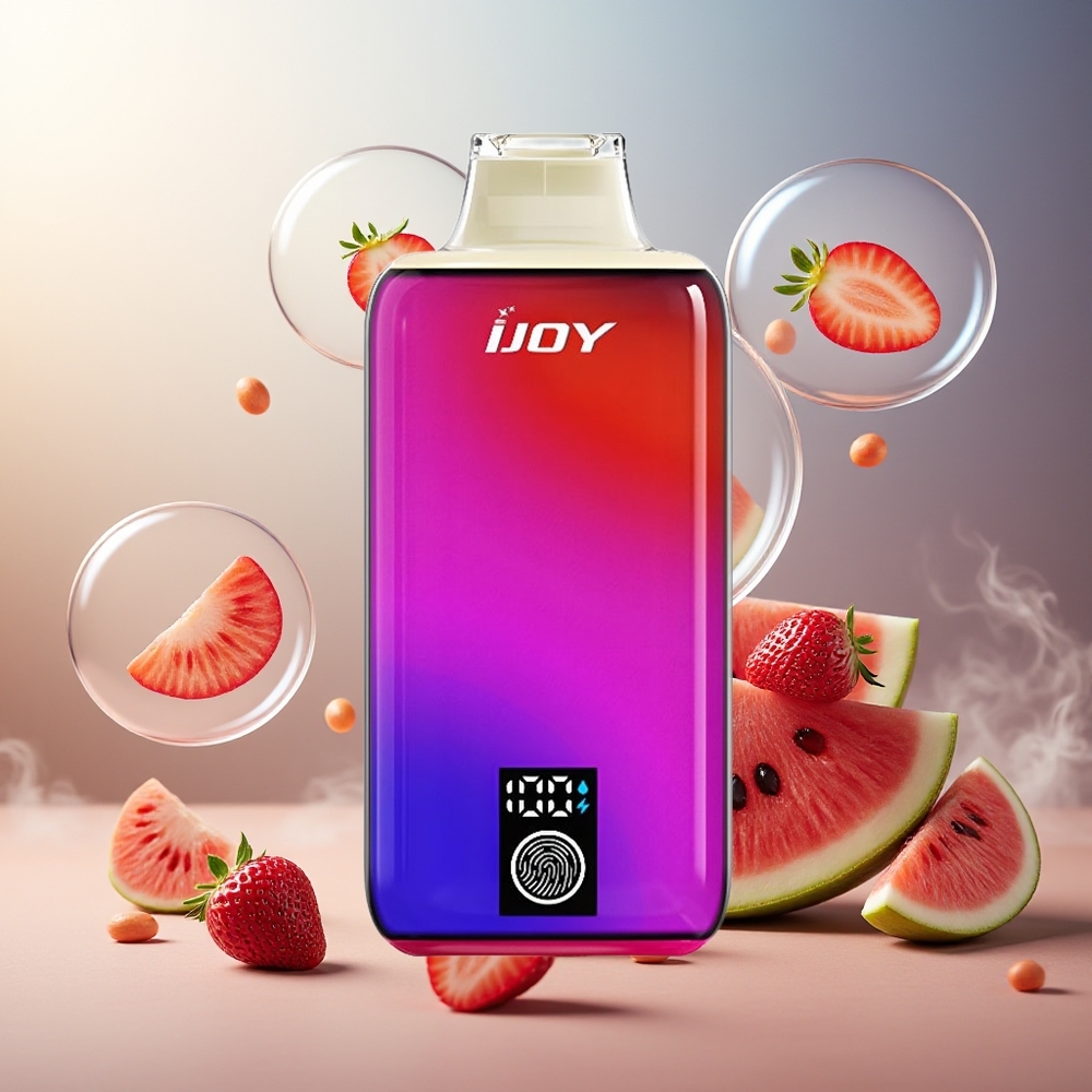 Partihandel Sverige IJOY LUNA 20000 Puffs Jordgubb Vattenmelon 20ML 900mAh TYPE-C