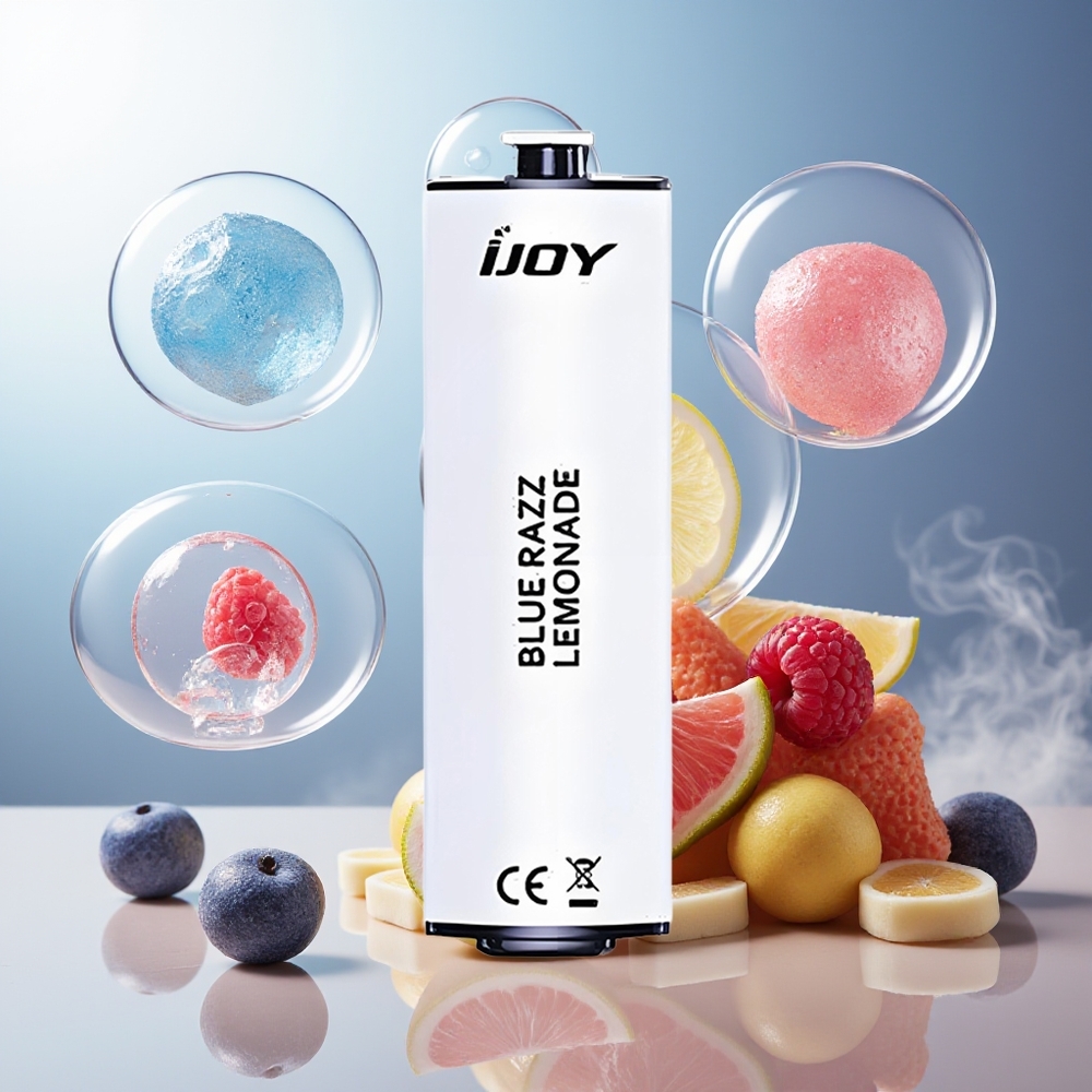 Partihandel Sverige IJOY Mars Cabin 2800 PUFFS Blå 1.0 Ohm Mesh Coil TYPE-C