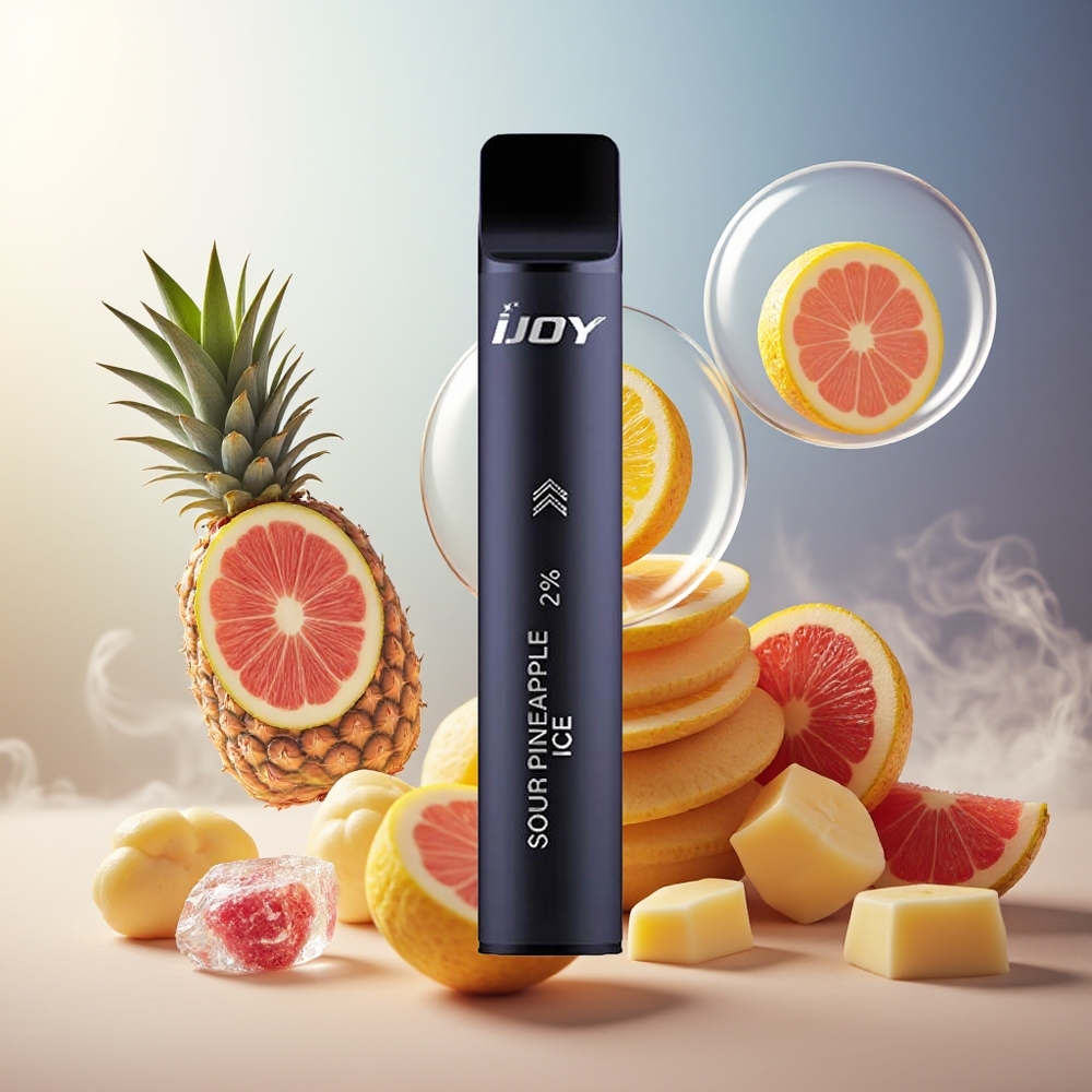 Partihandel Sverige IJOY Mars Cabin 600 Puffs Engångs Vape Svart 2ml 1.0 Ohm Mesh