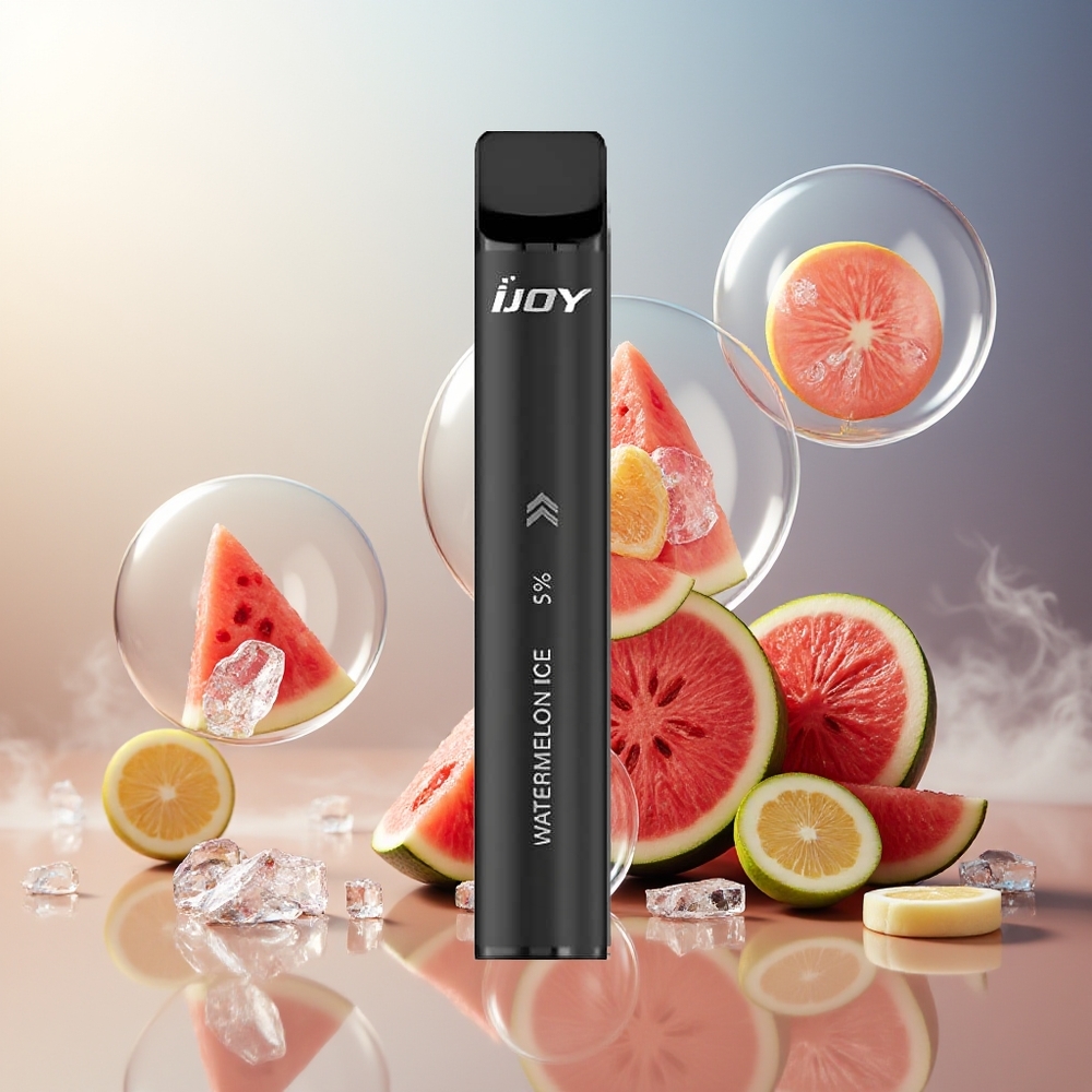 Partihandel Sverige IJOY Mars Cabin 6000 Puffs Engångs Vape Svart 1000mAh Typ-C