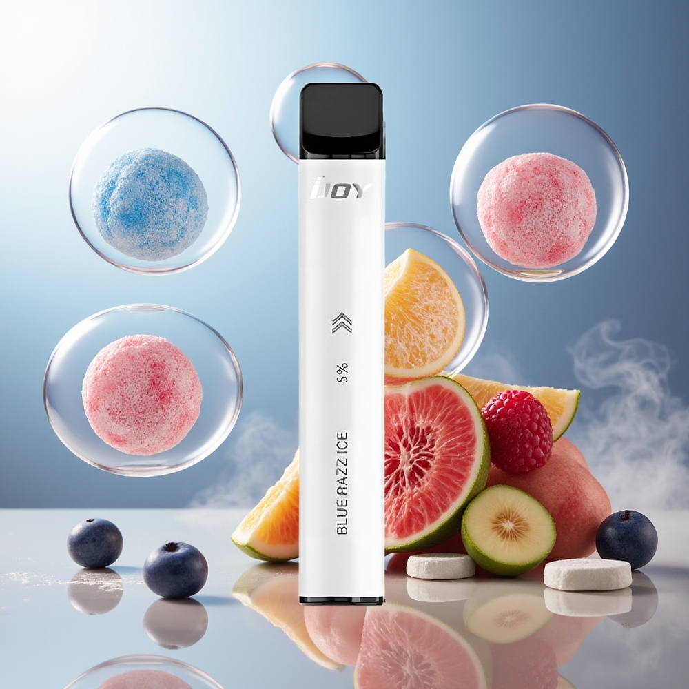 Partihandel Sverige IJOY Mars Cabin 6000 Puffs Engångs Vape Vit 2x5ML 1000mAh Type-C