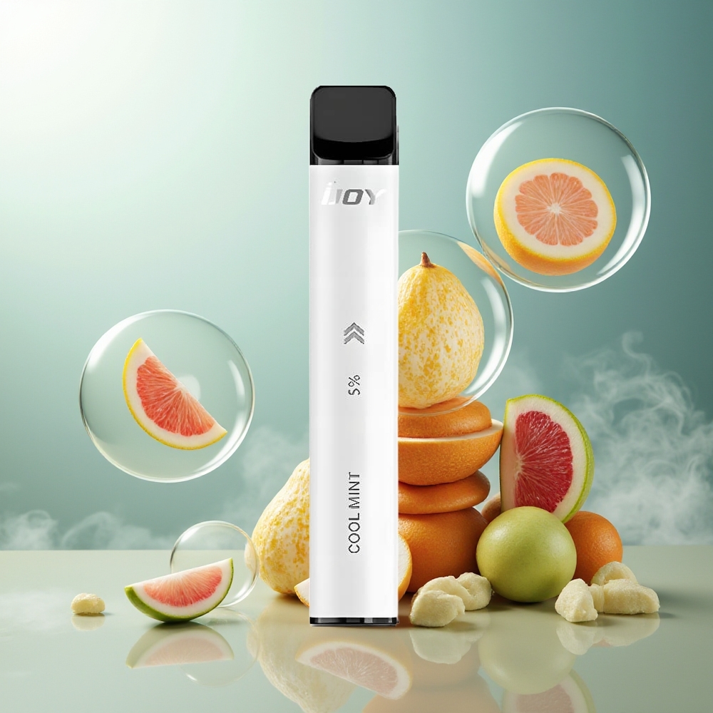 Partihandel Sverige IJOY Mars Cabin 6000 Puffs Engångs Vape Vit 2x5ML 1000mAh Type-C