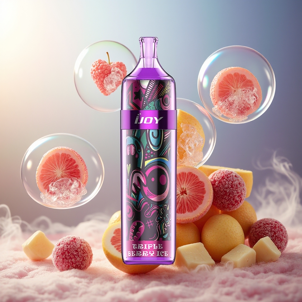 Partihandel Sverige IJOY PUNK 4500 Puffs Engångsvape Triple Bär Is 12ml 1200mAh