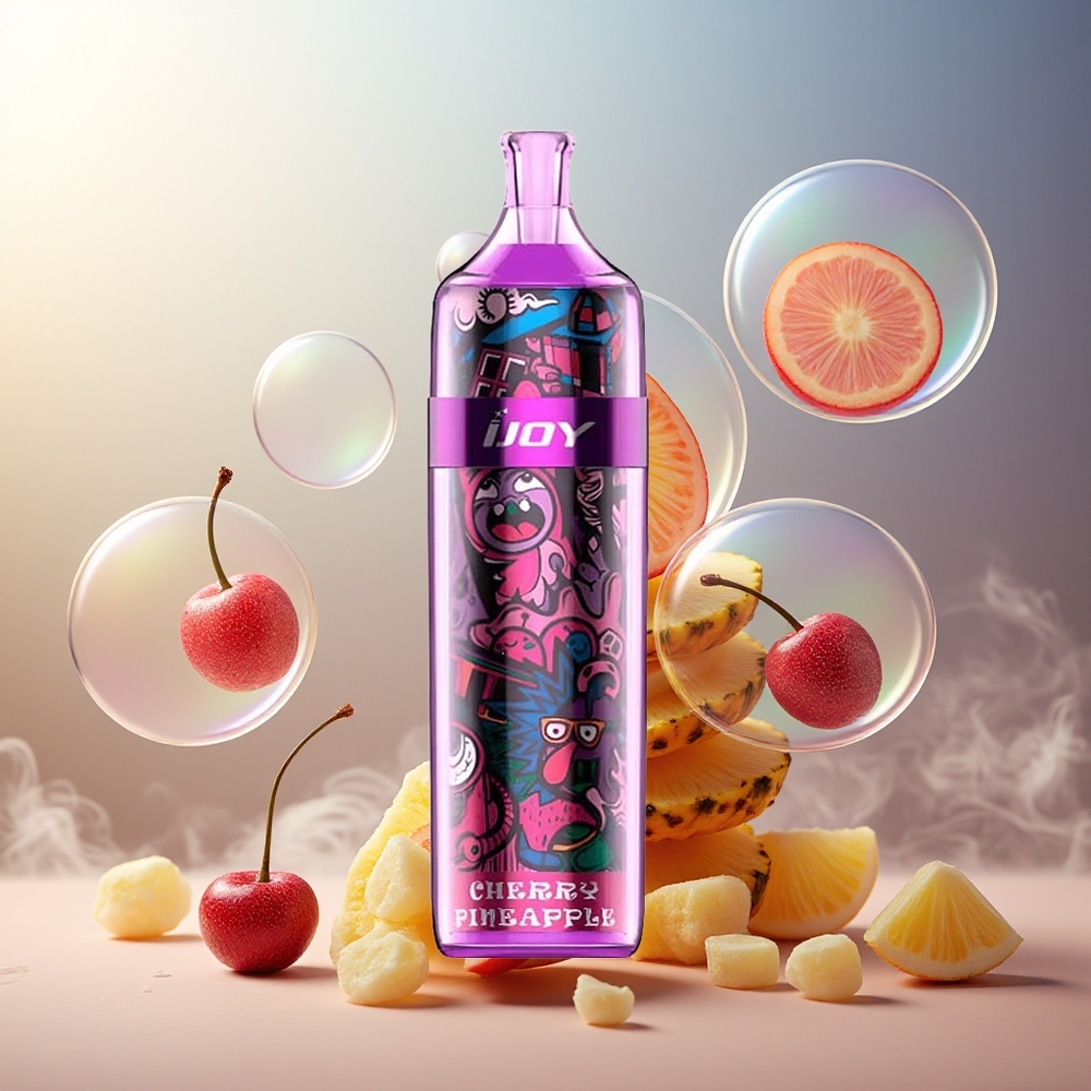 Partihandel Sverige IJOY PUNK 4500 Puffs Enhetsförpackning Körsbär Ananas 12ml 1200mAh