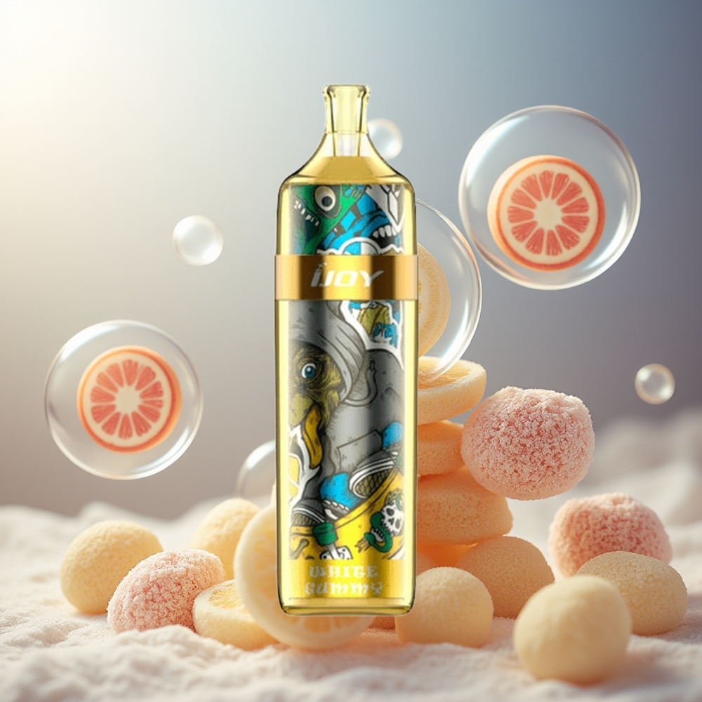Partihandel Sverige IJOY PUNK 4500 Puffs Vit Godis 12ml 1200mAh