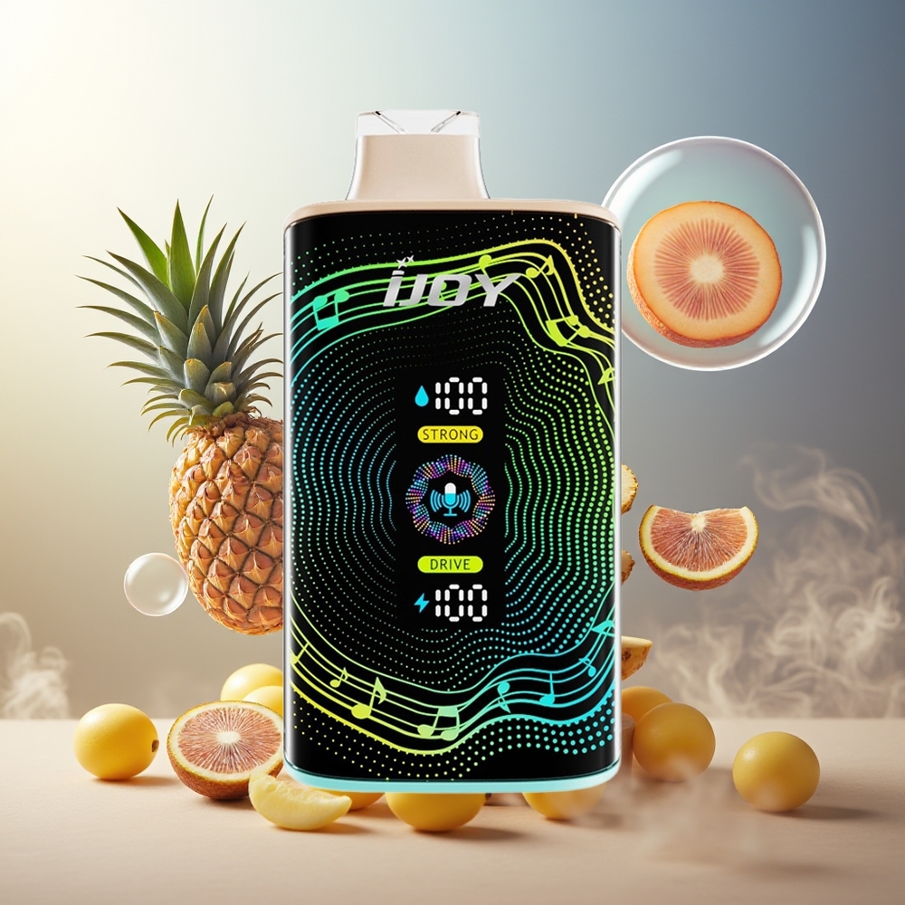 Partihandel Sverige IJOY SD 40000 Puffs Ananas Kiwi 20ML 750mAh 5%