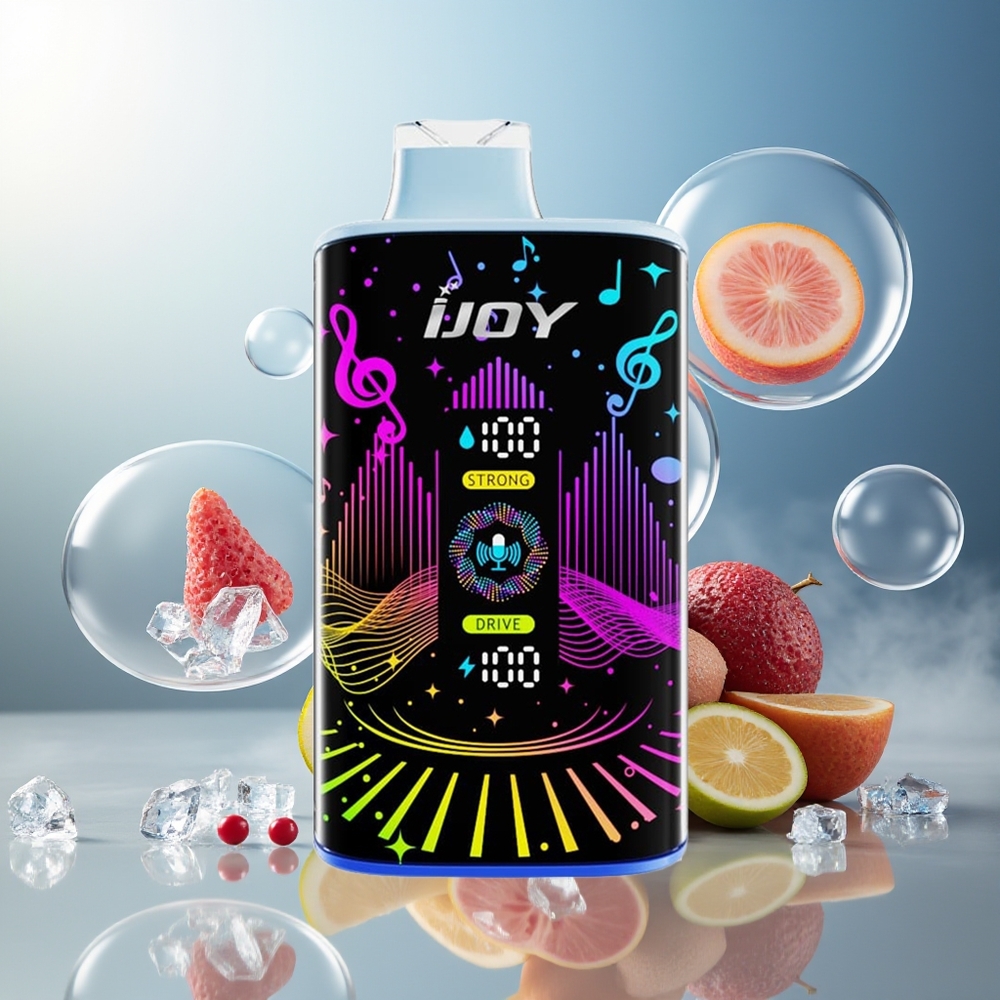 Partihandel Sverige IJOY SD 40000 Puffs Blåbär Is 20ML 5% 750mAh 0.4 Ohm