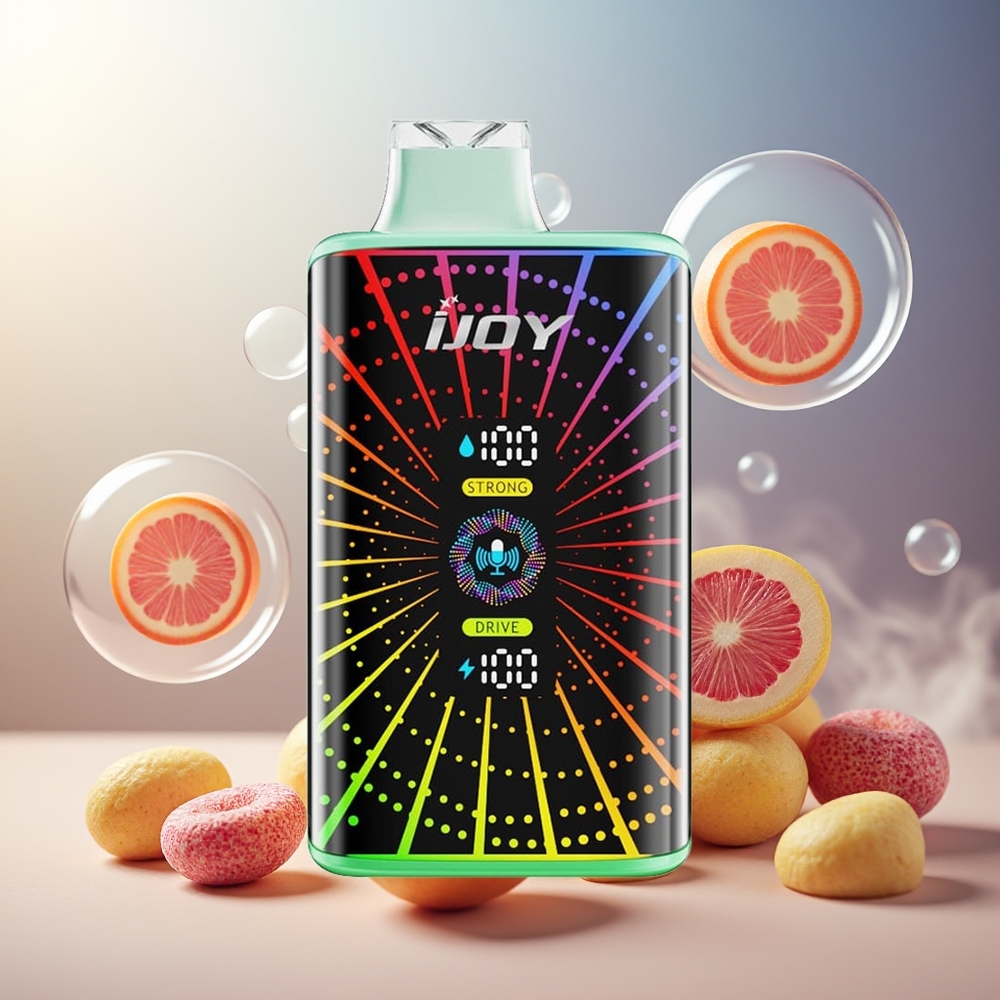 Partihandel Sverige IJOY SD 40000 Puffs Bomullsgodis 20ML 5% Nikotin 750mAh
