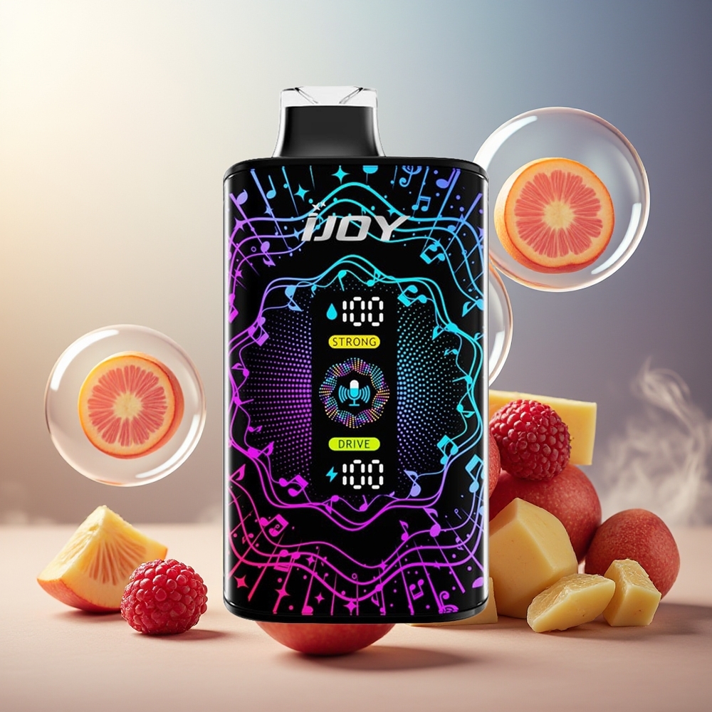Partihandel Sverige IJOY SD 40000 Puffs Engångsvape Sur Äpple Hallon 20ML 5%