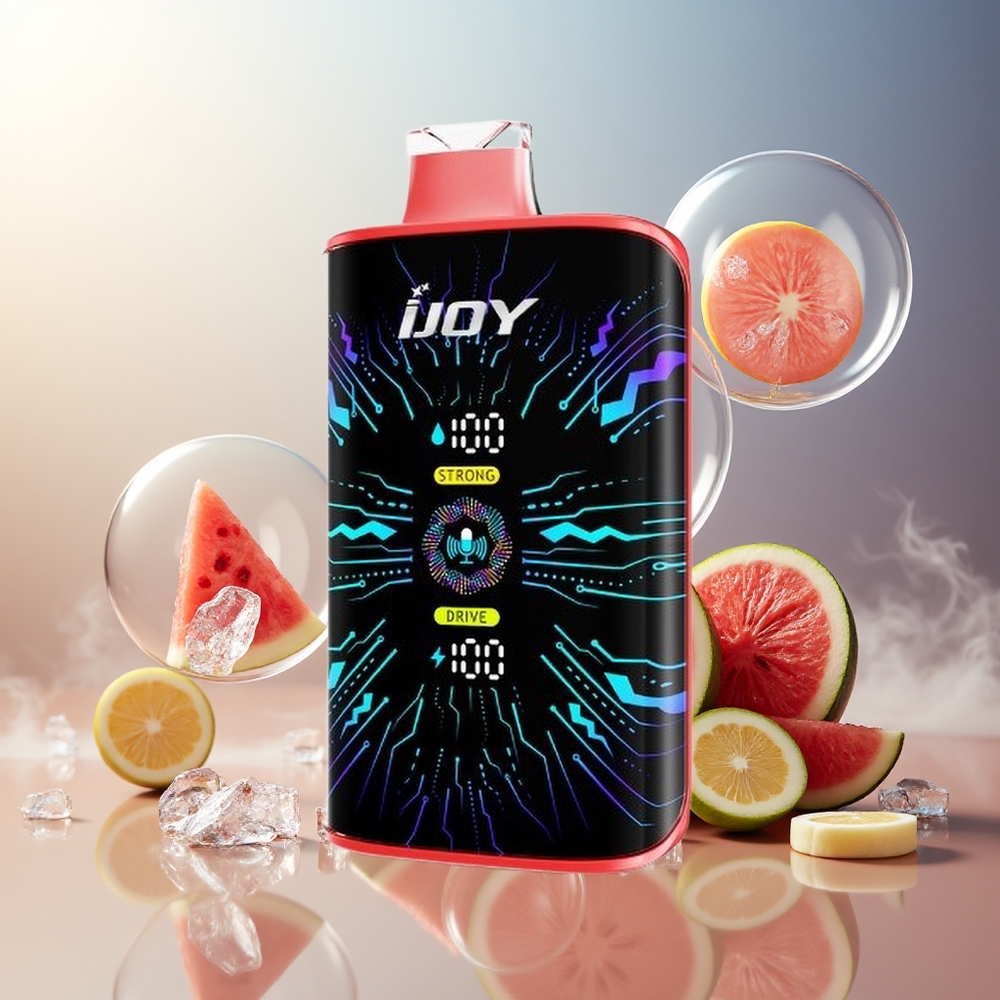Partihandel Sverige IJOY SD 40000 Puffs Vattenmelon Is 750mAh Typ-C 20ML 5%
