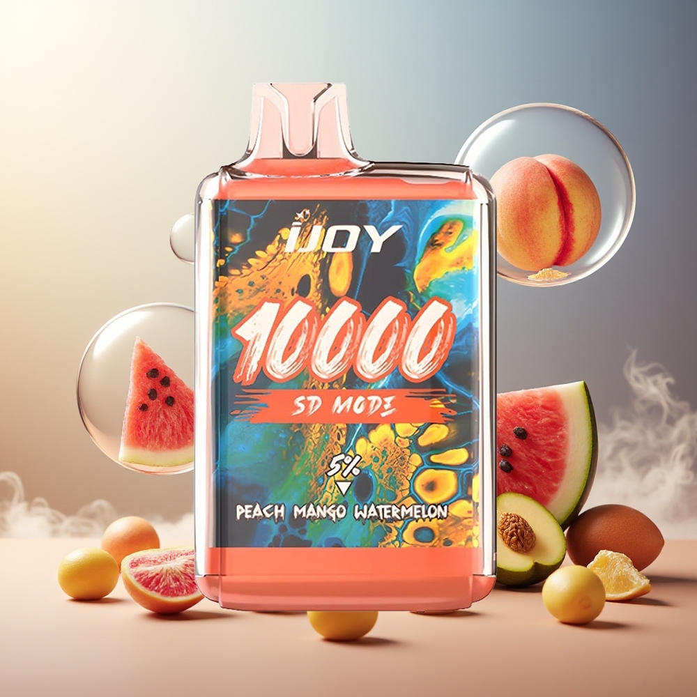 Partihandel Sverige IJOY SD10000 20ml Persika Mango Vattenmelon 5% Nikotin