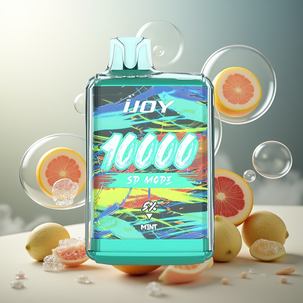 Partihandel Sverige IJOY SD10000 Engångs Vape Mynta 0.8 Ohm Mesh Coil 20ml 5%