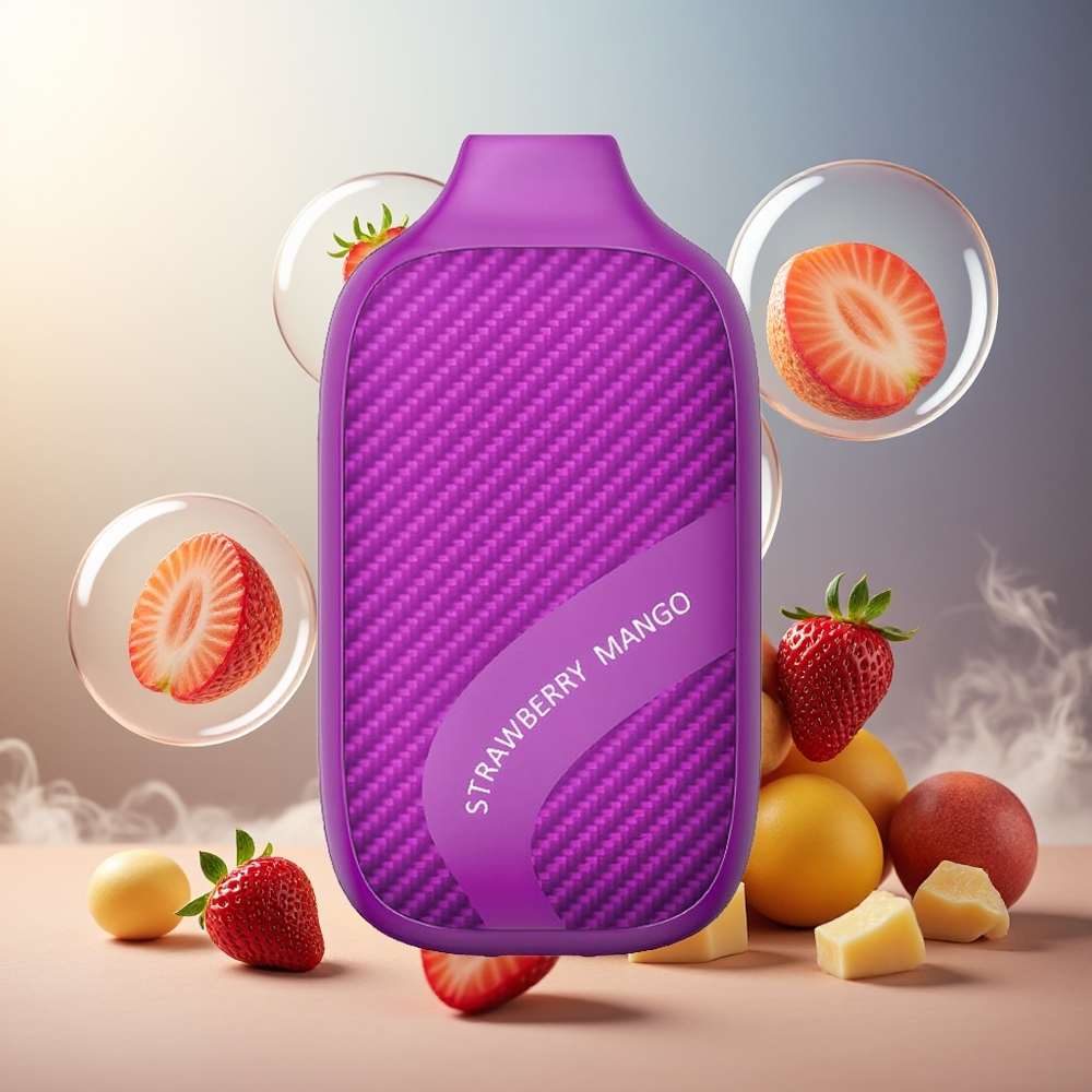 Partihandel Sverige IJOY Stone 4000 Puffs Engångs Vape Jordgubb Mango 10ml 30mg