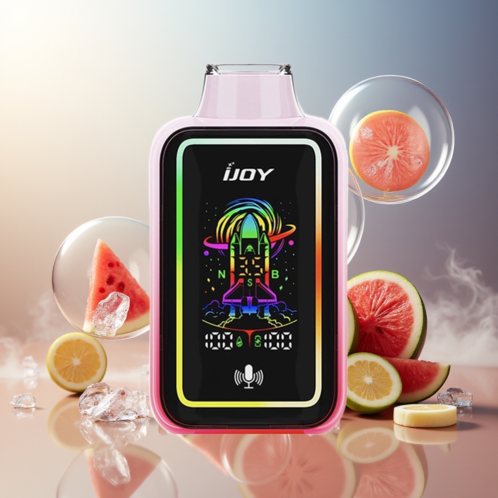 Partihandel Sverige IJOY URANUS 25000 Puffs Vattenmelon Is 20ML 850mAh Type-C